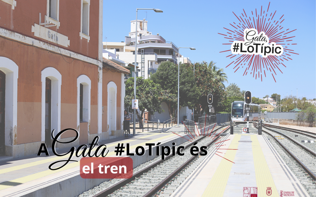 A Gata, #LoTípic és el tren