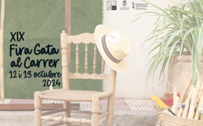 In Gata, a typical thing is the Fira Gata al Carrer